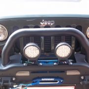 Led verstralers op voorzijde Wrangler TJ