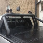 Led Light Bars gemonteerd op pickup
