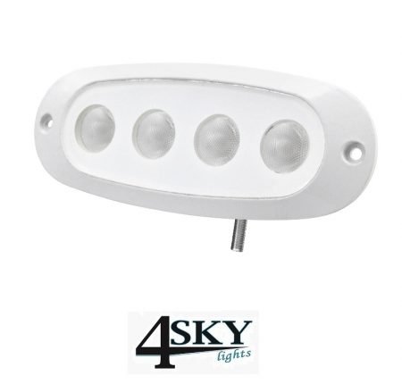 Kleine led werklamp wit