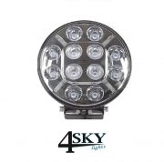 led verstraler 60 watt chrome