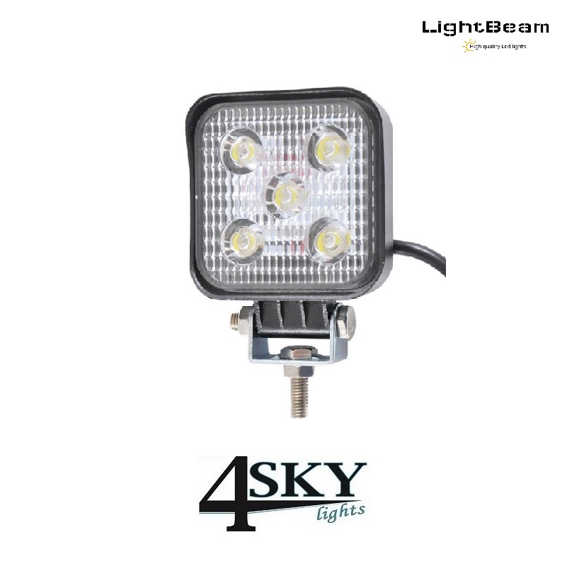 slijm ontsnapping uit de gevangenis Goed opgeleid 15 watt Led werklamp | R10 gekeurd | IP67 | 4SKY Lights 