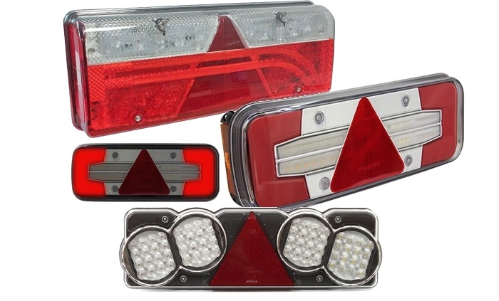 led achterlichten truck - vrachtwagen 24V
