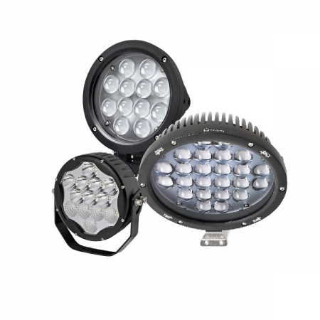 Led verstralers motorjacht