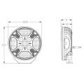 Ypsilon LED verstraler 9LED