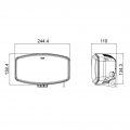 Atlas 320 Led verstraler - positielicht - 4sky Lights - Tralert