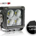 Led werklamp met verwarmd glas - Bullboy- R10 gekeurd - industriele led werklamp