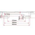 Nummerplaathouder aluminium Bullbar