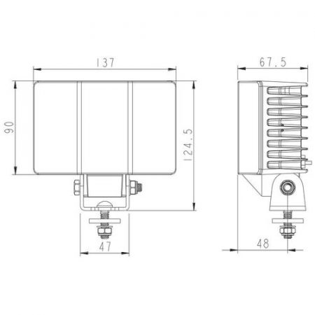 LED EDGE Werklamp 5600 lumen