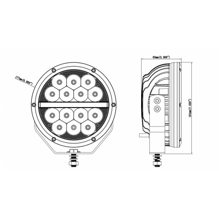 Atlantic 75 led verstraler