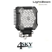 LightBeam vierkante 26 watt led breedstraler ECE R10 CISPR 25 Class3