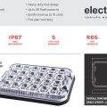 Electraquip 72 watt heavy duty Led flitser