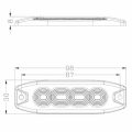 R65 Slimline LED Flitser 12 watt