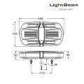 LED flitsbalk 32 watt