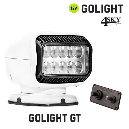 Golight LED zoeklicht GT 12V vaste montage met Joystick