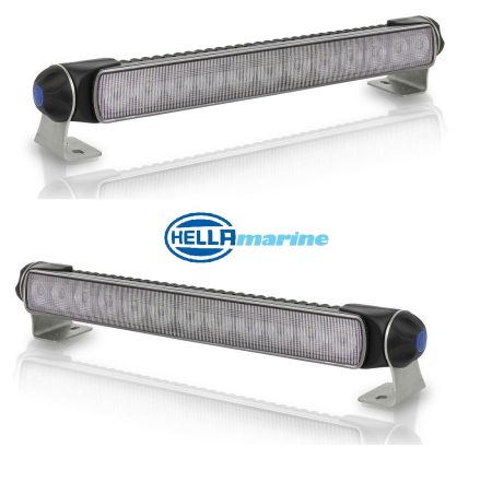 Hella Sea Hawk 350 Flood zwart - breedstraler