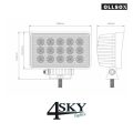 OLLSON Heavy Duty 45 watt LED Werklamp