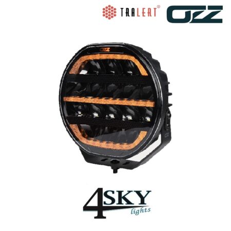OZZ XR2 P7" LED verstraler zwart met dynamic start up