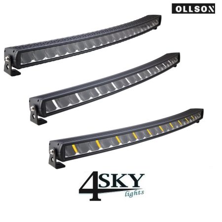 Ollson 40 inch Curved LED bar-amber-white positielicht