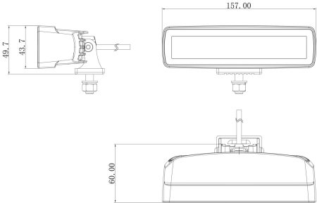 Ollson LED achteruitrijlamp 30 watt