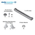 Hella Sea Hawk 470 Diffused zwart