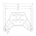 led flitslampbalk 1586mm