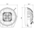 OPTIBEAM-Se7en led verstraler 7 inch