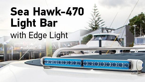 Sea Hawk-470 Light Bar with Edge Light