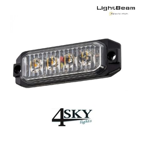Lightbeam 12 watt LED flitser