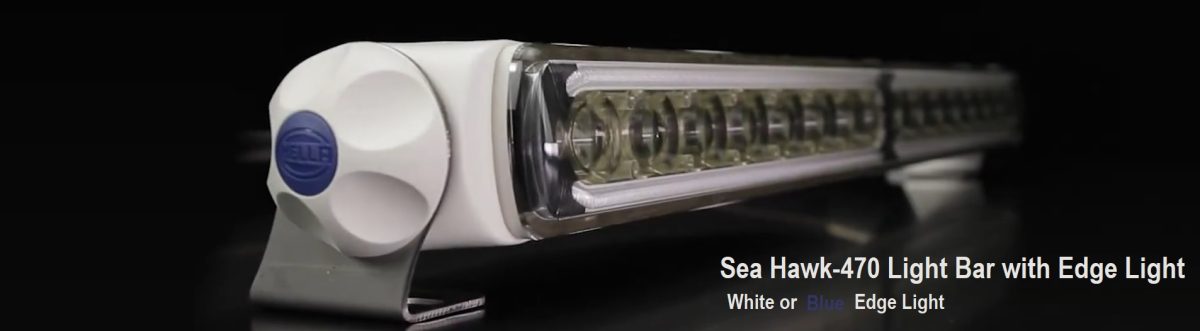 Sea Hawk-470 Light Bar with Edge Light-led light bar Hella - scheepvaart