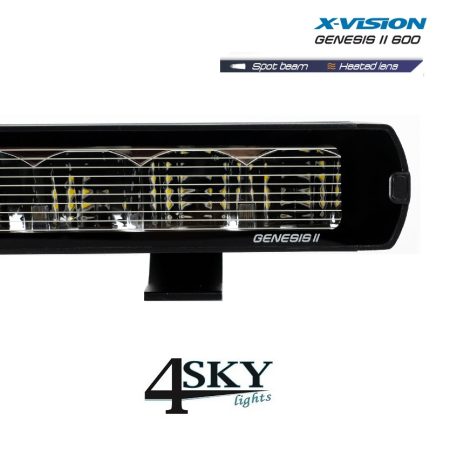 X-Vision Genesis II 600 LED verstraler met verwarmde lens