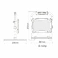 BIJLAGEDETAILS 220V-portable-LED-Werklamp-100-watt-9000-Lumen-4000K-IP65-Beschermingsklasse-II