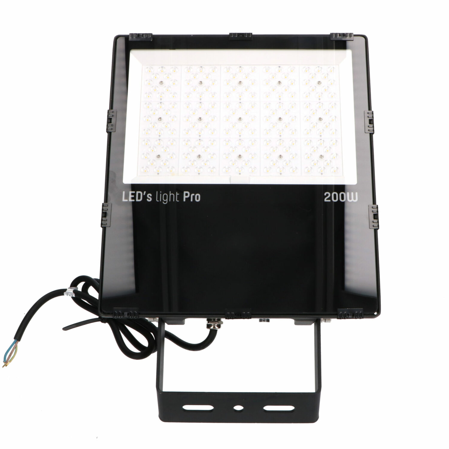 Theben 1020914-20 Watt LED Aussenstrahler mit Bewegungssensor für Wandmontage, Erfassungsbereich 180°, max. 12 m, (theLeda E20 BK) schwarz