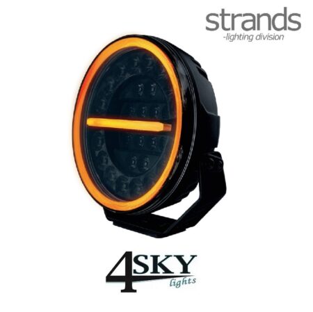 Zwarte Strands Firefly 9 inch LED Verstraler