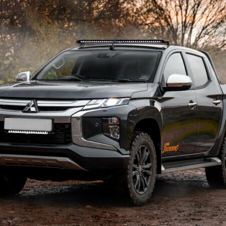 MITSUBISHI L200 (2016+) Linear-18 led light bar installation kit - inbouwkit -
