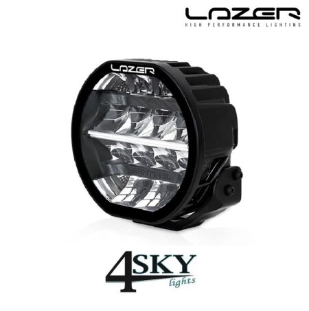 Sentinel Led verstraler 7 inch Lazer met positielicht in wit
