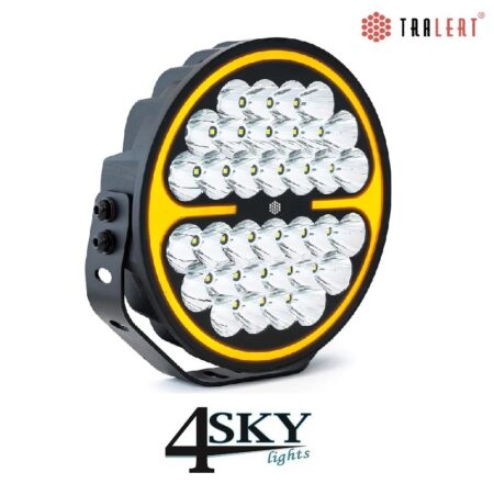 Nova 9 inch zwarte Led verstraler