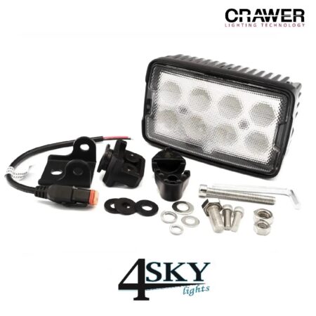 CRAWER rechthoekige 65 watt LED werklamp CR-1009