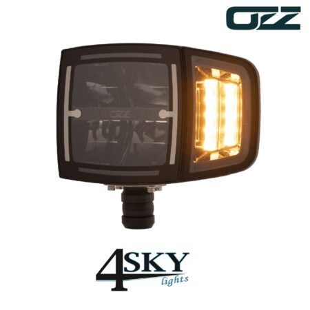 OZZ XH1 LED koplamp met richtingaanwijzer en positielicht met EU certificering