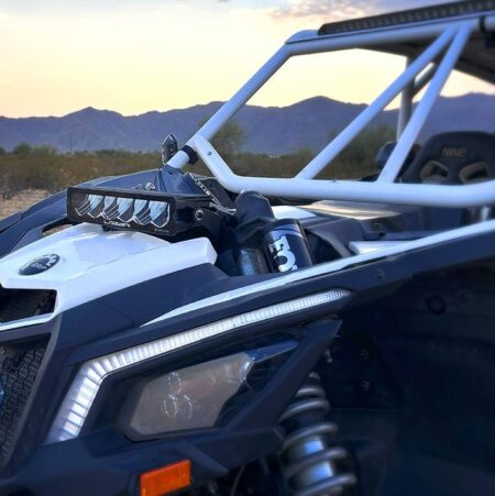 SHOCK TOWER LIGHT BAR MOUNT CARBON-6 CAN-AM MAVERICK X3