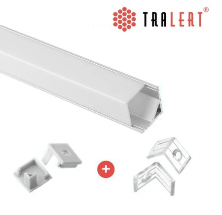 Aluminium vierkant Profiel BAC-ALU6 voor BLS Led strips