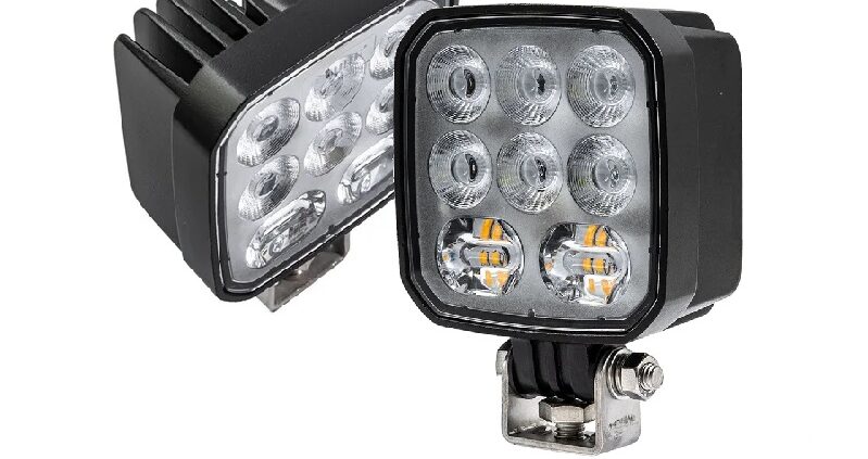 Multifunctionele led werklamp met flitser