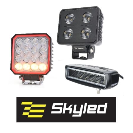 Skyled werklampen