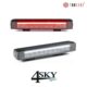 Stratos 30cm LED amber-rood