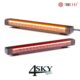Stratos 50cm LED rood-amber