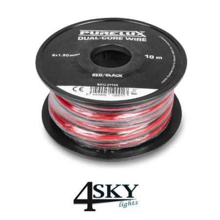2-aderige elektrische Kabel 2x1,5 mm²