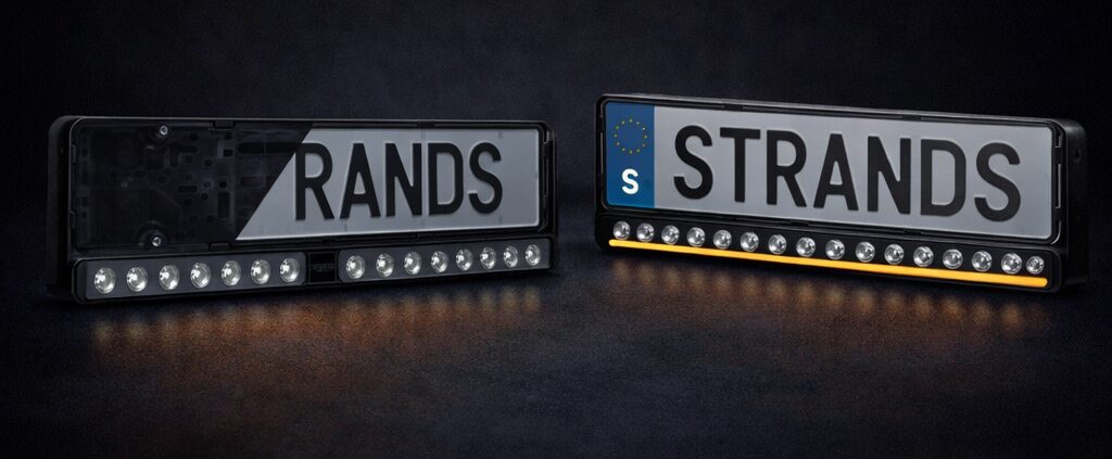 Nuuk Led Licence plate