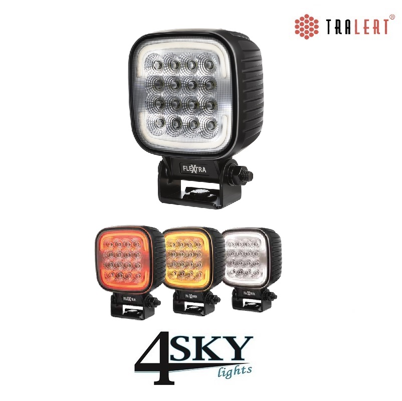80 Watt LED Quad Werklamp 9.280 Lumen Tralert 581480