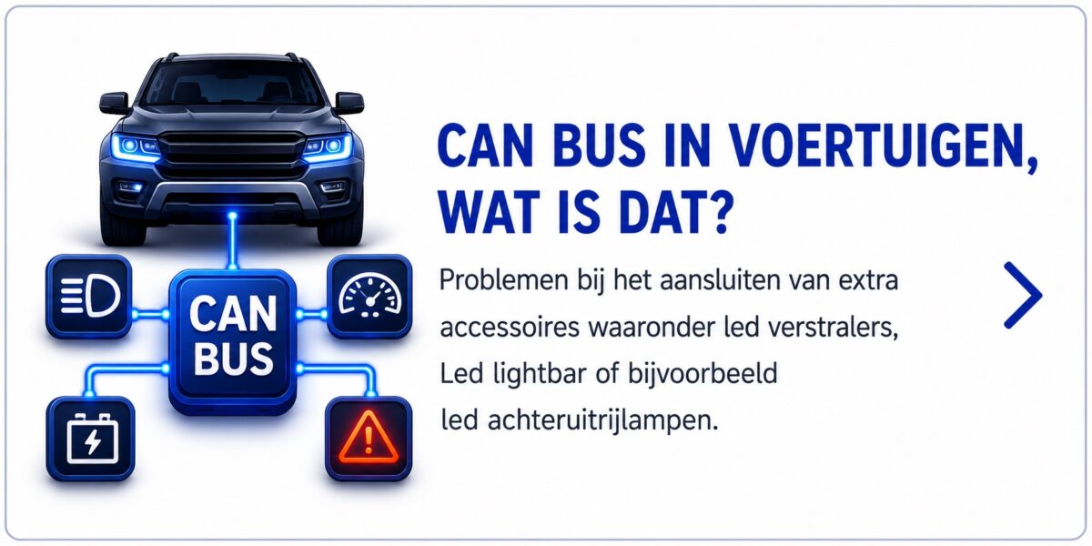 Can bus in voertuigen, wat is dat
