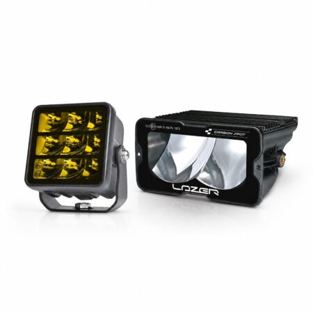 Yellow beam verstralers & breedstralers voor motoren