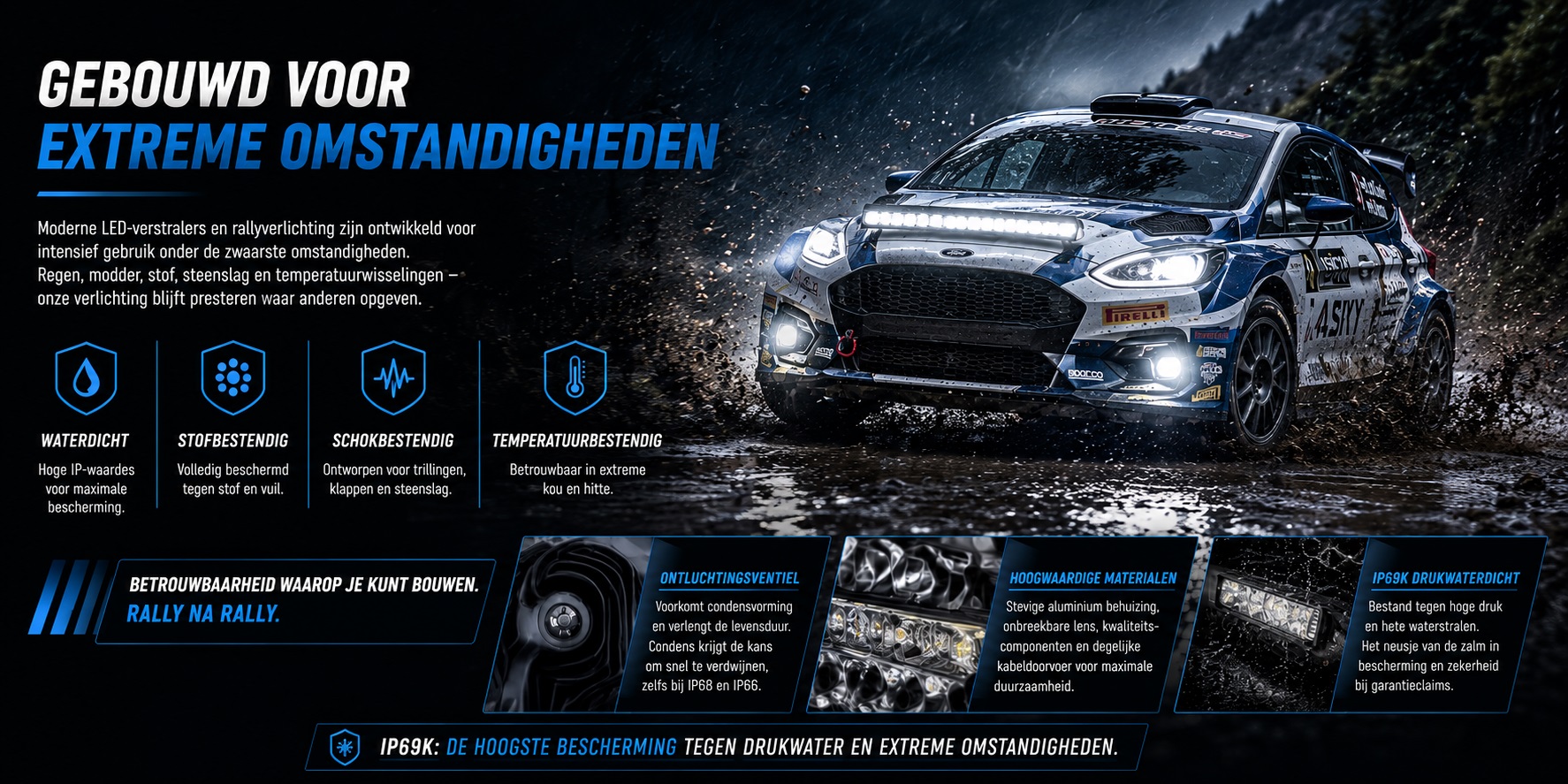 IP waarde led verlichting - verstralers-ledbars-4sky Lights-